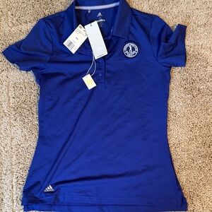 Chicago golf club Adidas Women's Royal Blue golf polo